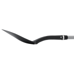 Stamped shovel for removing soil