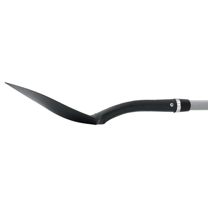 Stamped shovel for removing soil