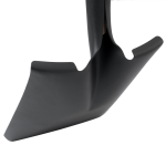 Stamped square shovel for transferring soil and manure